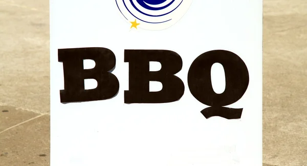 BBQ Sign — Stock Photo, Image