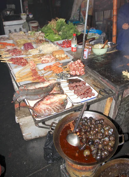 中国街食品 — 图库照片
