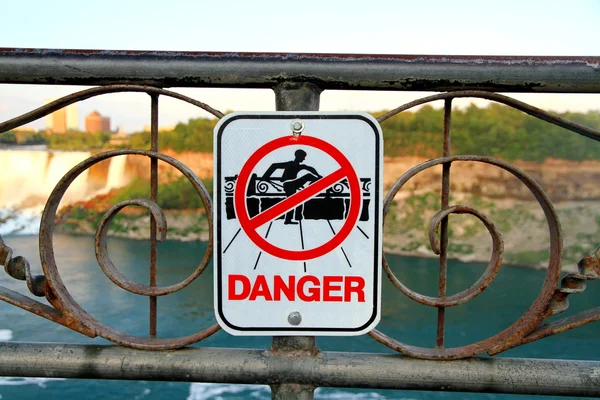 Danger Sign — Stock Photo, Image