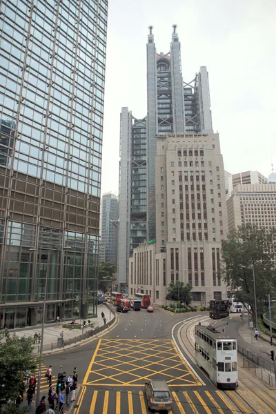 Downtown Hongkong — Stockfoto
