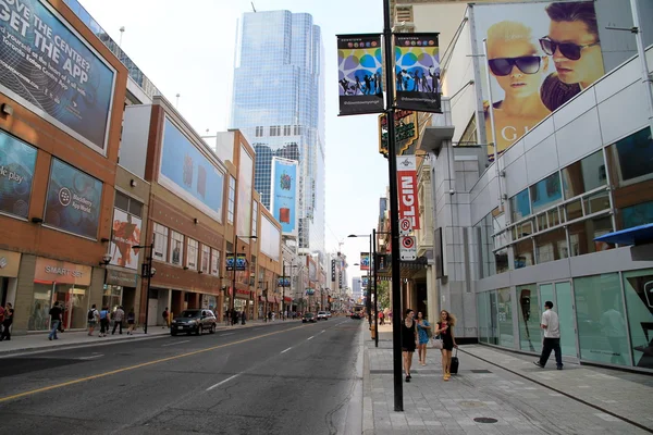 Rua Yonge de Toronto — Fotografia de Stock