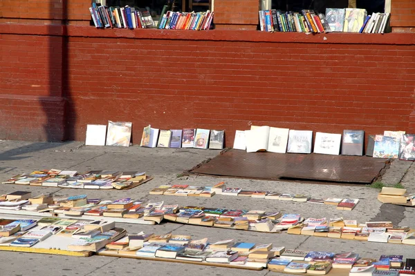 Books Street Sale — Stock Photo, Image