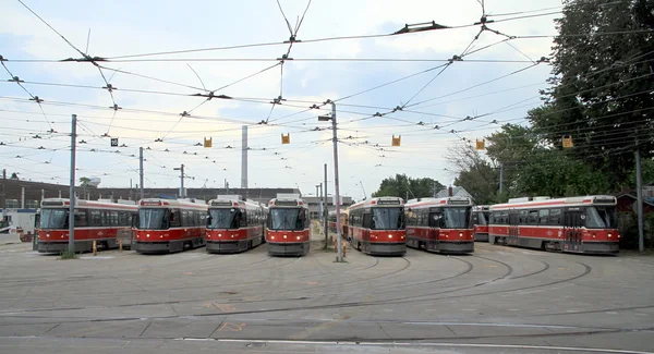 Toronto trams — Stockfoto