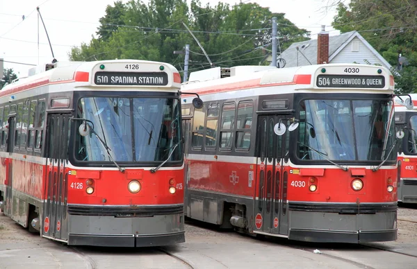 Toronto tramvaje — Stock fotografie