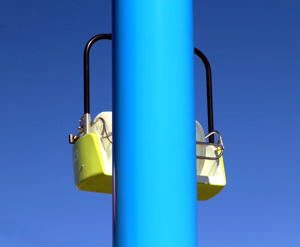 Carrinho Chairlift — Fotografia de Stock
