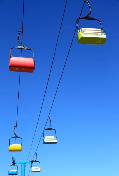 Chairlift Cars — Stock Photo, Image
