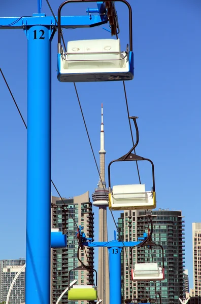 Sedačková lanovka Toronto — Stock fotografie