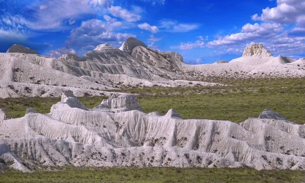 stock image View on ridges of the mountains Ustyurt