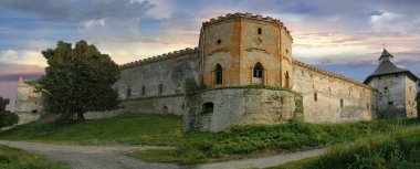 Castle in Medzhybizh, Ukraine clipart