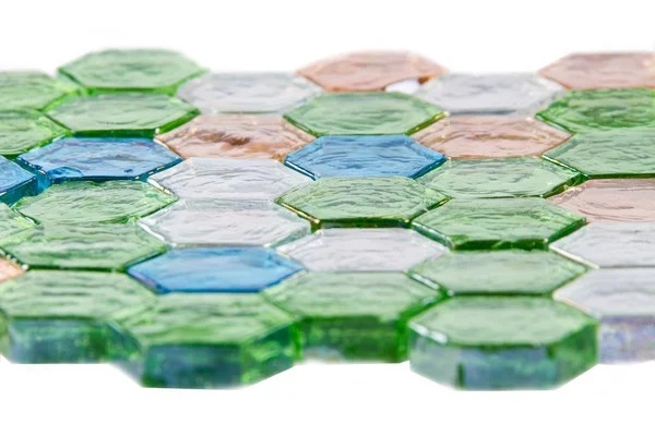 Pierres de verre, carreaux de verre, couleur Photo De Stock