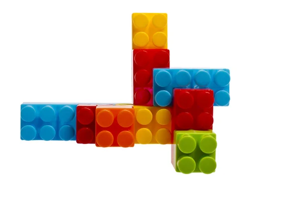 Bloques de juguete de plástico Lego —  Fotos de Stock