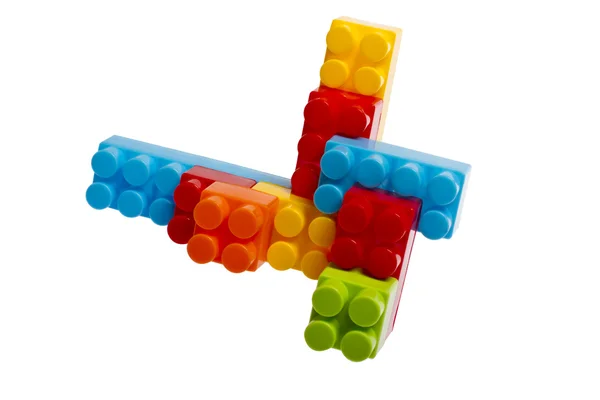 レゴブロックのプラスチックのおもちゃ — ストック写真
