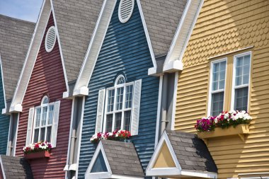 Colorful Houses clipart