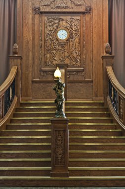 The Grand Staircase of the Titanic clipart