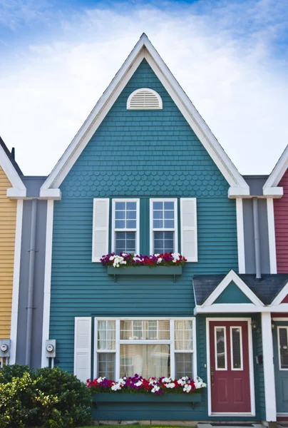 Colorful Seaside House — Stock Photo, Image