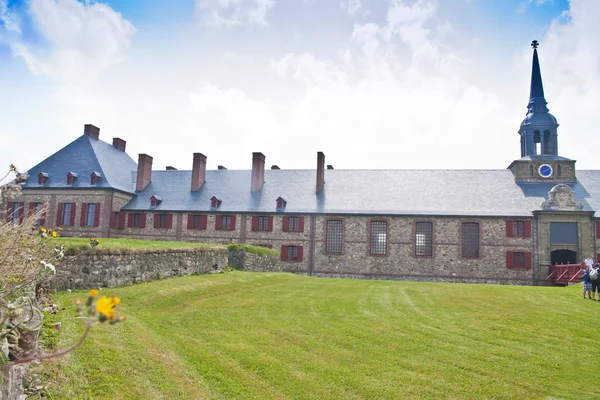 Фортеця Louisbourg казарми — стокове фото
