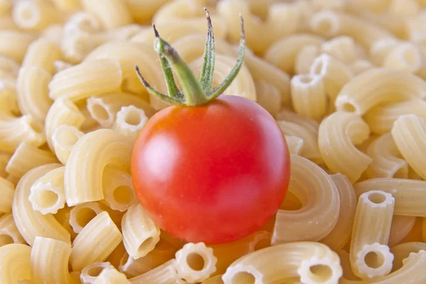 トマトとパスタ — ストック写真