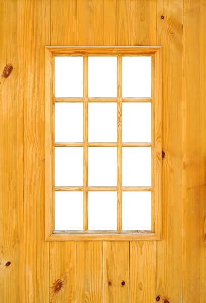 Деревянная оконная рама — стоковое фото