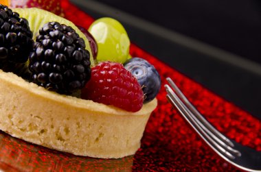 Fruits tart (2) clipart