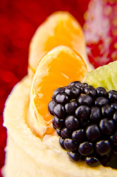 Vruchten tart close-up (2) — Stockfoto