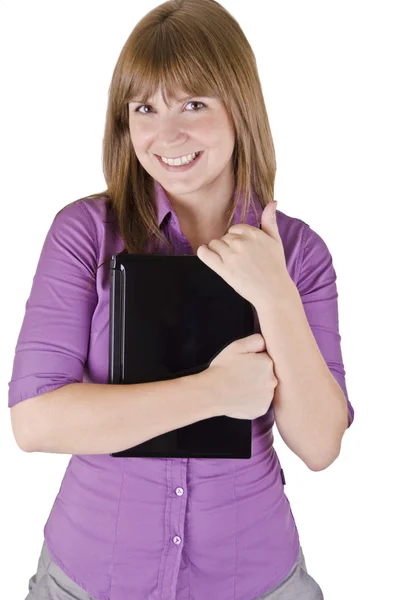Student with laptop 3 — Stock Photo, Image