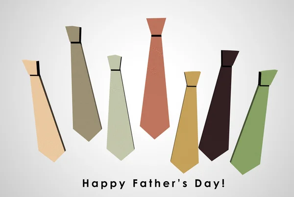 3D mutlu Babalar günü kartı — Stok fotoğraf