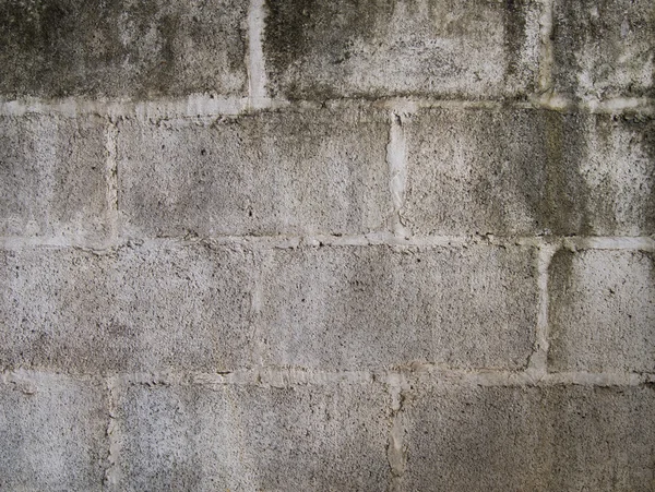 Alte hohle Ziegelmauer — Stockfoto