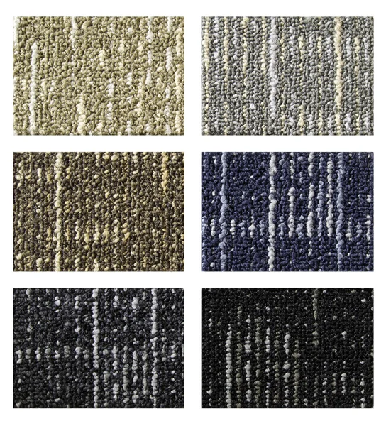 Próbki z kolekcji dywanów — Zdjęcie stockowe