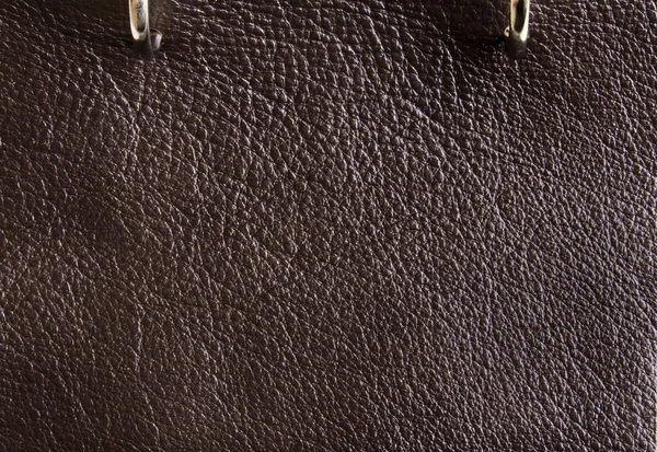 Mocha leather texture detail — Stock Photo, Image