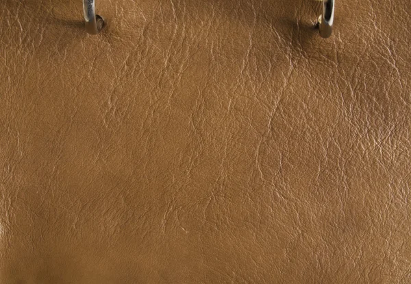 Koppar färg läder texture — Stockfoto