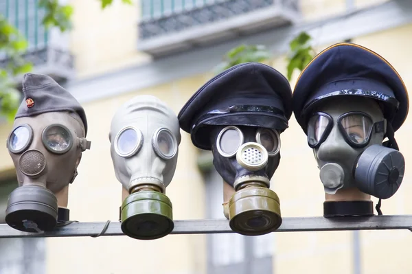 stock image Gas masks