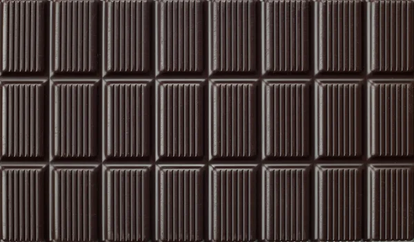 Tmavá čokoláda obdélníkové tabletu vzor textura tapety — Stock fotografie