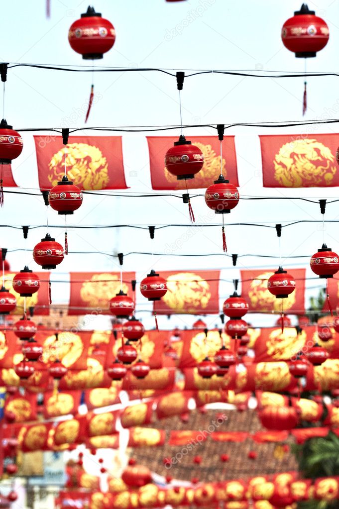 Chinese street decorations