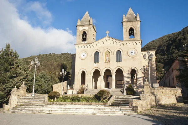 The Sanctuary of Gibilmanna. Sicily — Stock Photo, Image
