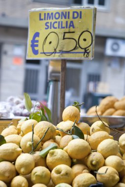 Lemons of sicily for sale clipart