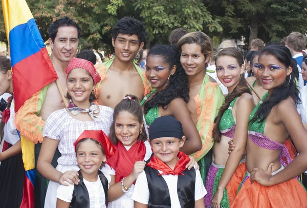 Grupo popular da Colômbia — Fotografia de Stock