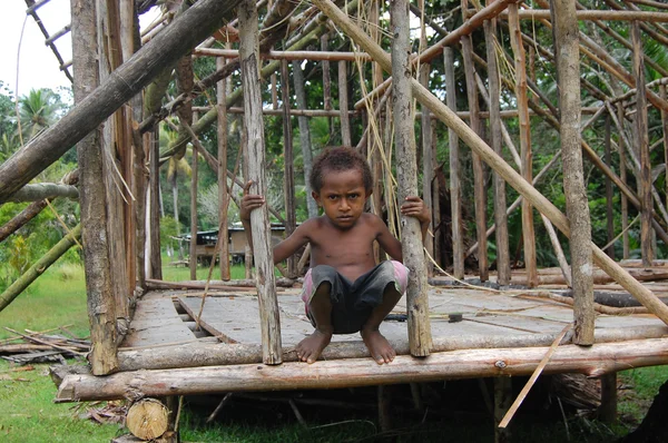 在巴布亚新几内亚的孩子 — 图库照片