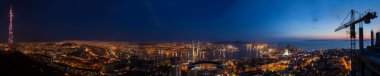 Vladivostok gece cityscape