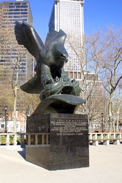 stock image Memorial in Battery Park