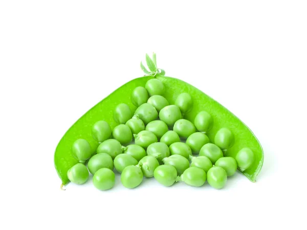 Isolated Peas — Stock Photo, Image