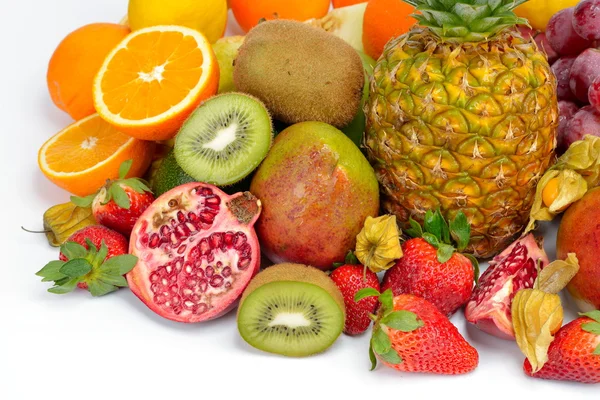 Färska tropiska frukter — Stockfoto