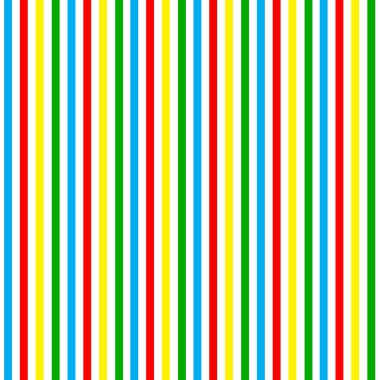 Bright Colorful Stripe Seamless Background Pattern