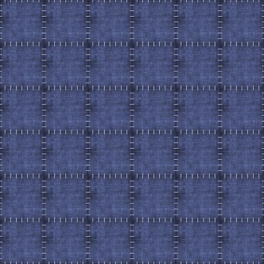 Seamless Worn Denim Patchwork clipart