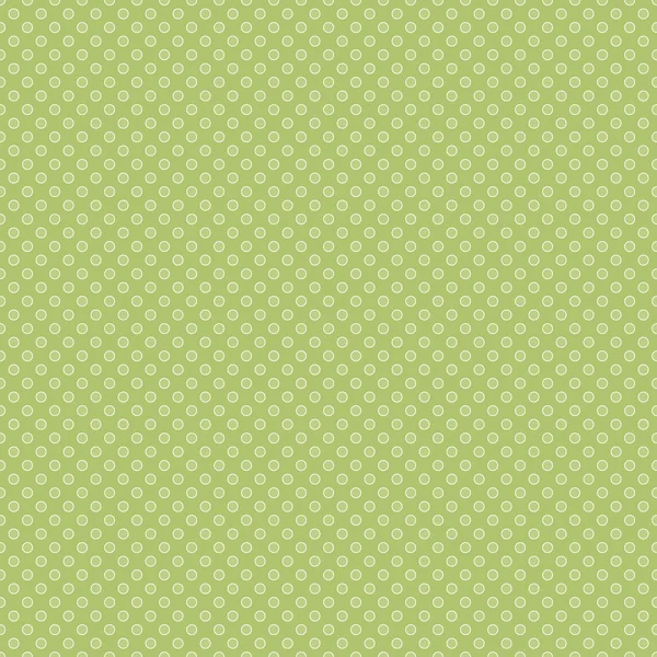 Sömlös mjuka gröna polkadots — Stockfoto
