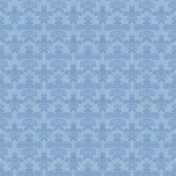 Άνευ ραφής μπλε damask — Φωτογραφία Αρχείου