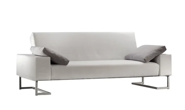 Изолированный современный диван — стоковое фото