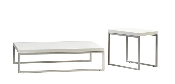 Weißer Tisch — Stockfoto