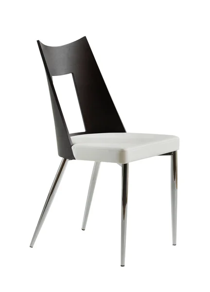 Na białym tle jadalnia krzesło — Zdjęcie stockowe