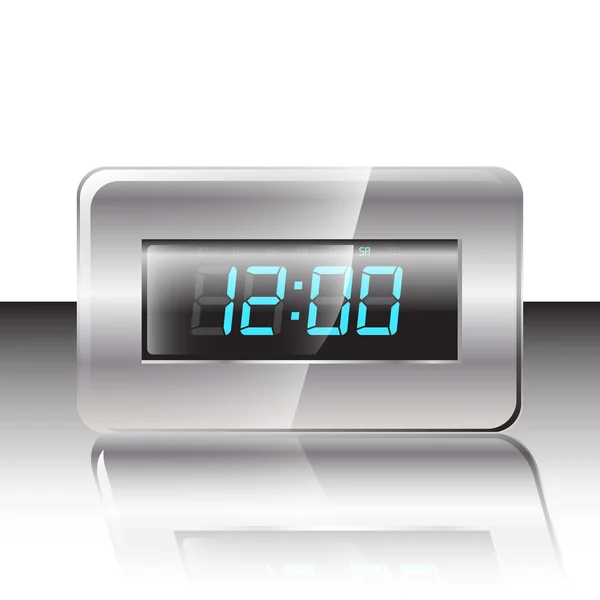 Digital clock — Stock Vector