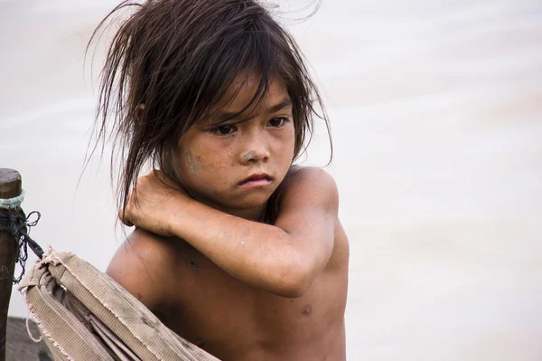 Yoksulluk kız — Stok fotoğraf